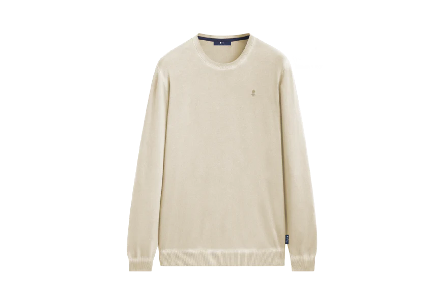 JERSEY DE PUNTO LAVADO BLANCO ROTO - Image 7