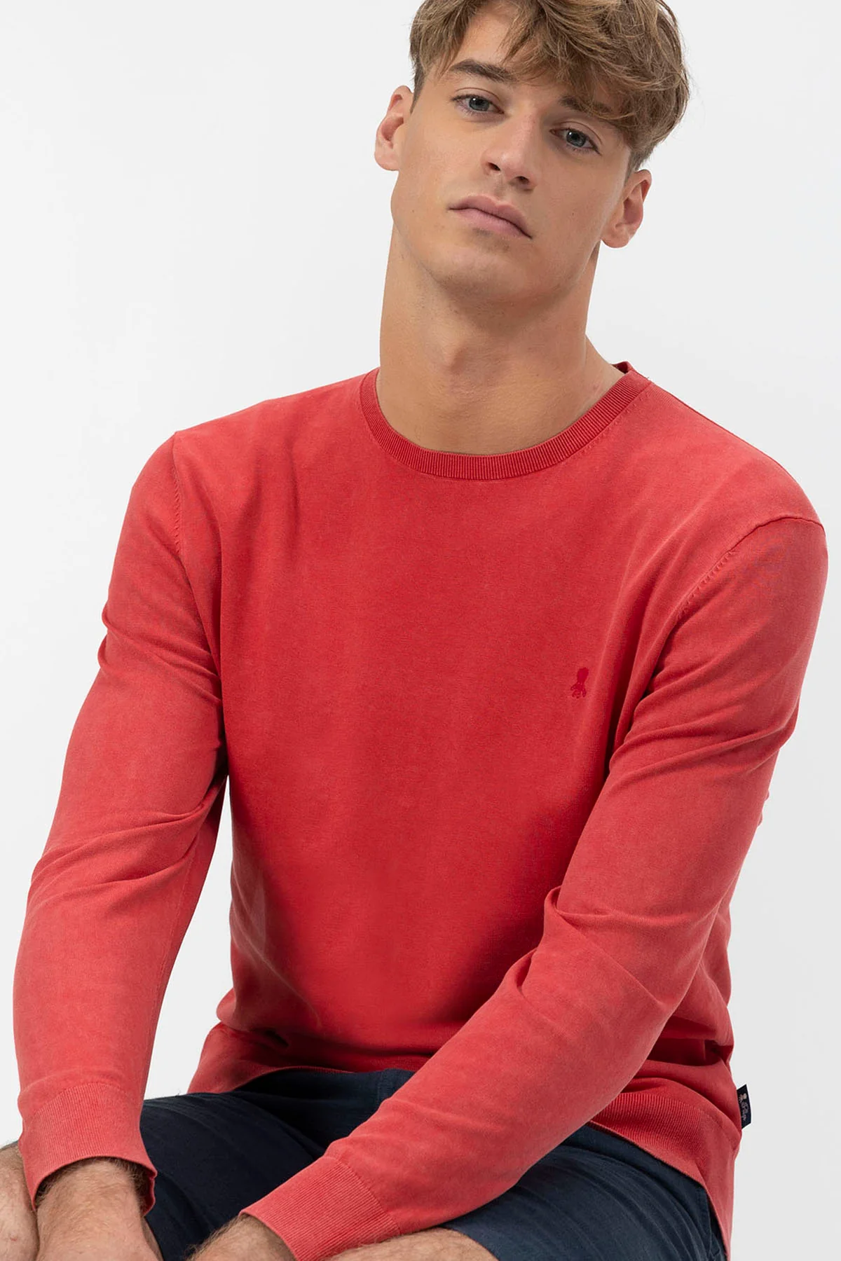 JERSEY LAVADO BÁSICO LOGO ROJO DELAVÉ - Image 7