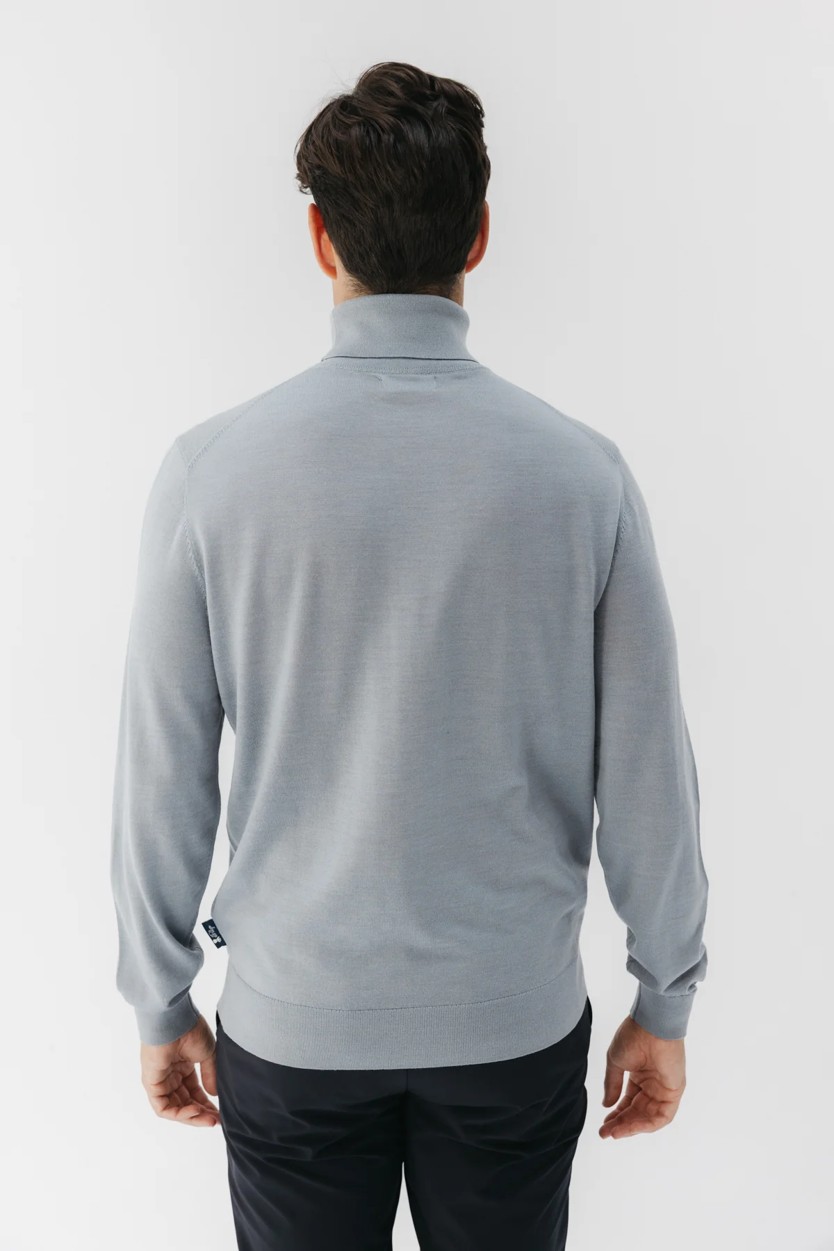 JERSEY MERINO CUELLO CISNE GRIS VIGORÉ - Image 4
