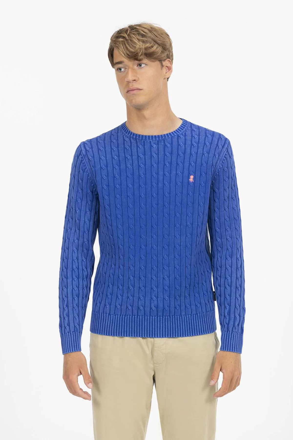 JERSEY PUNTO DE OCHOS LAVADO AZUL ROYAL - Image 5