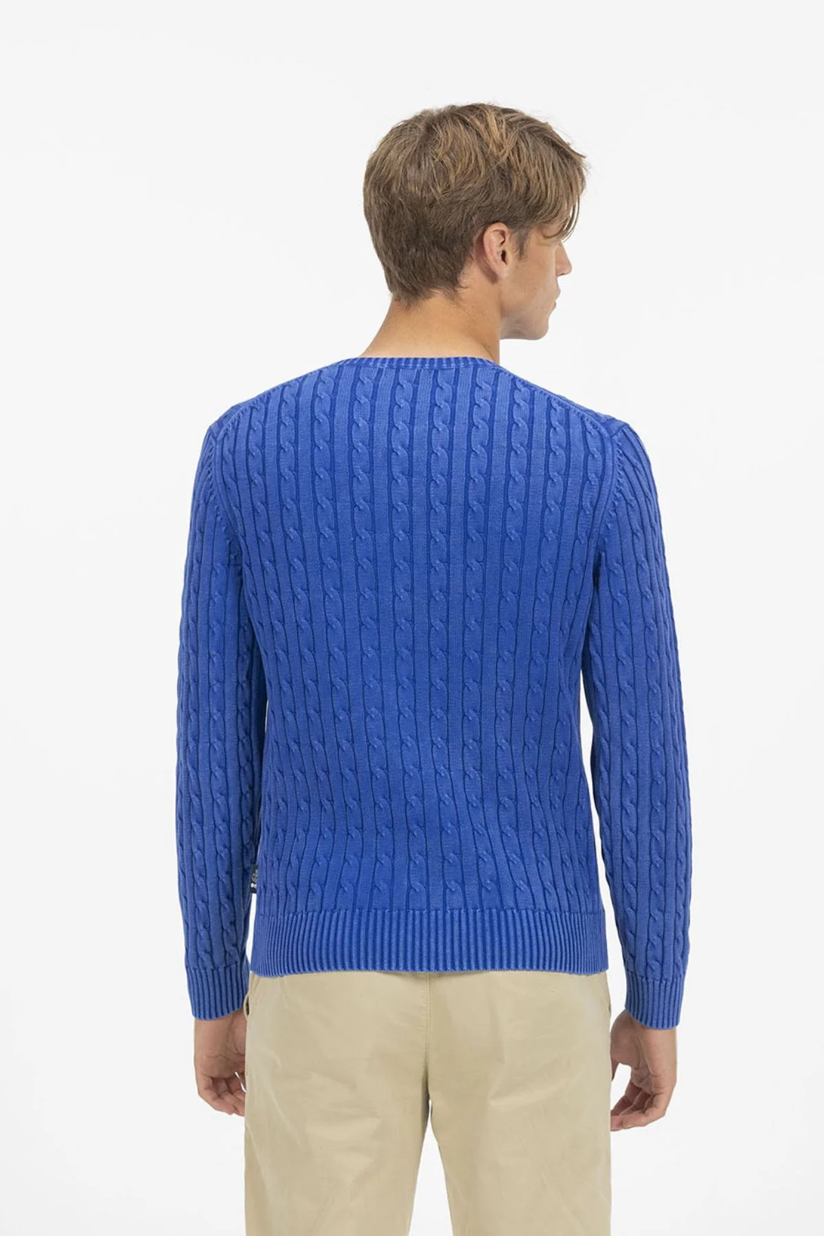 JERSEY PUNTO DE OCHOS LAVADO AZUL ROYAL - Image 6