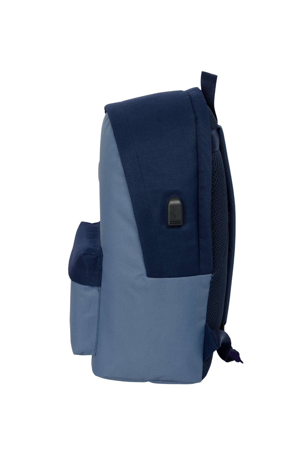 MOCHILA DOBLE PARA PORTATIL 15,6"+USB EL PULPO "AZUL" - Image 5