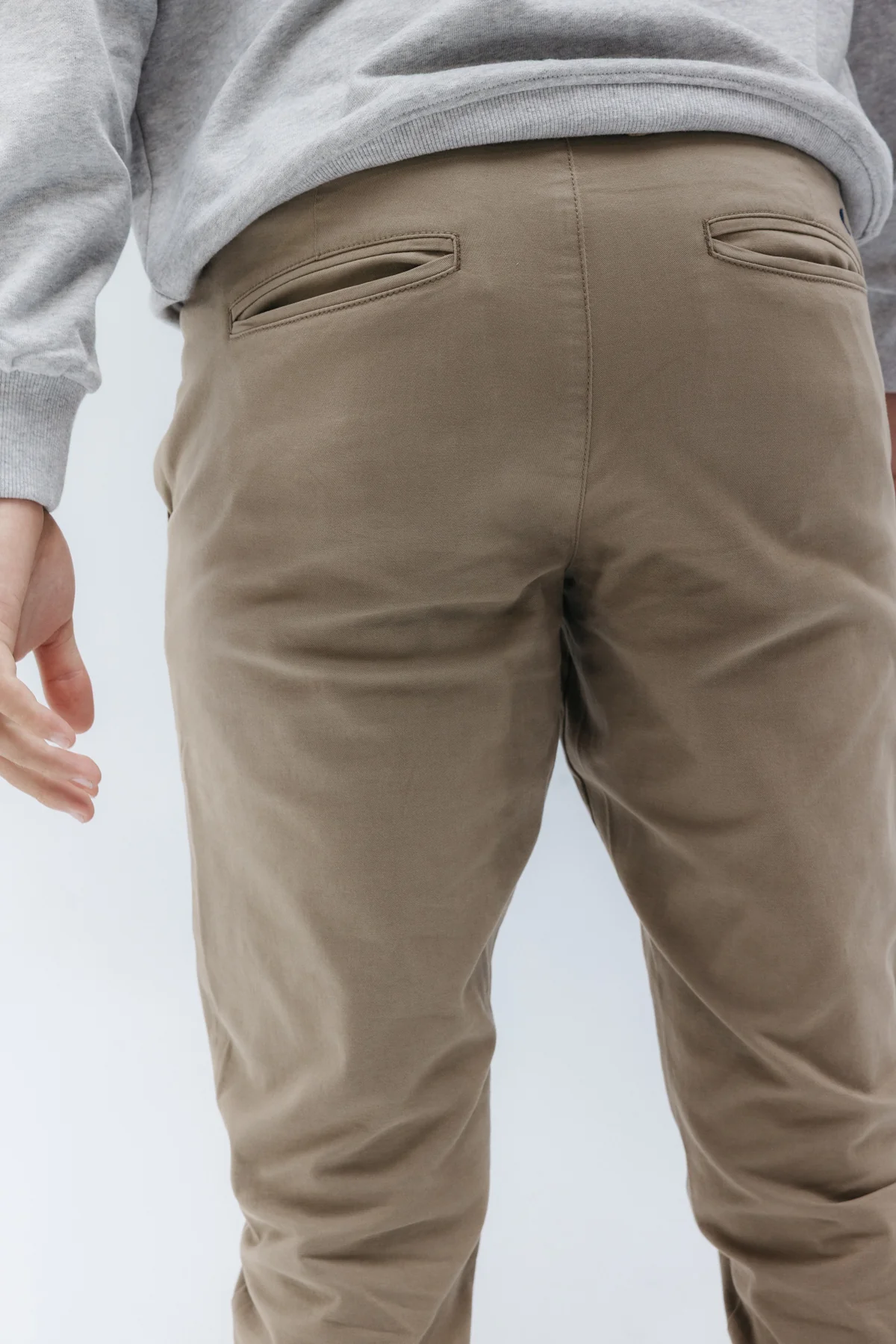 Pantalón chino peach beige - Image 3