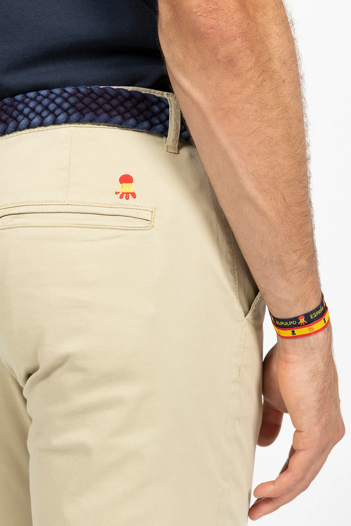 PANTALON CHINO RFEF BEIGE - Image 3