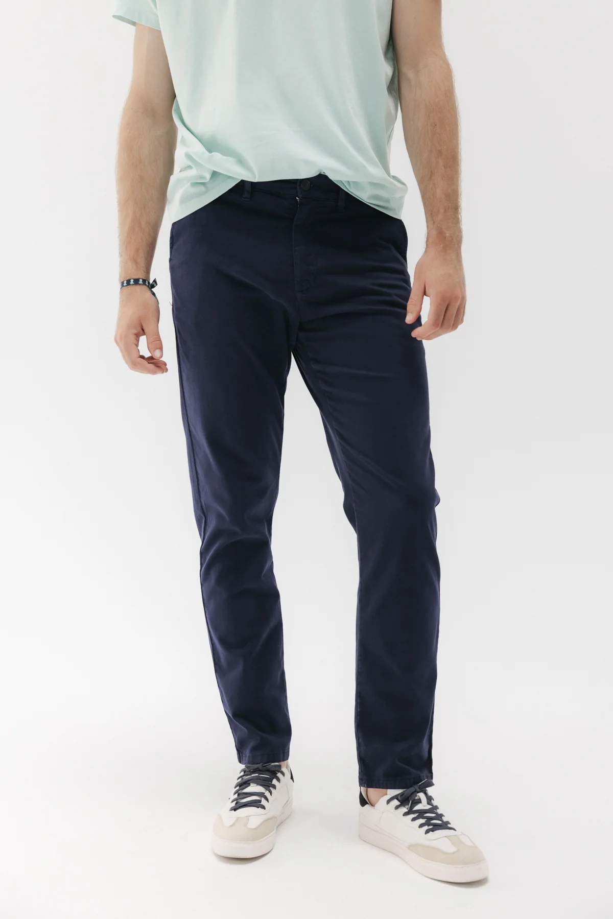 PANTALON CHINO TWILL AZUL MARINO