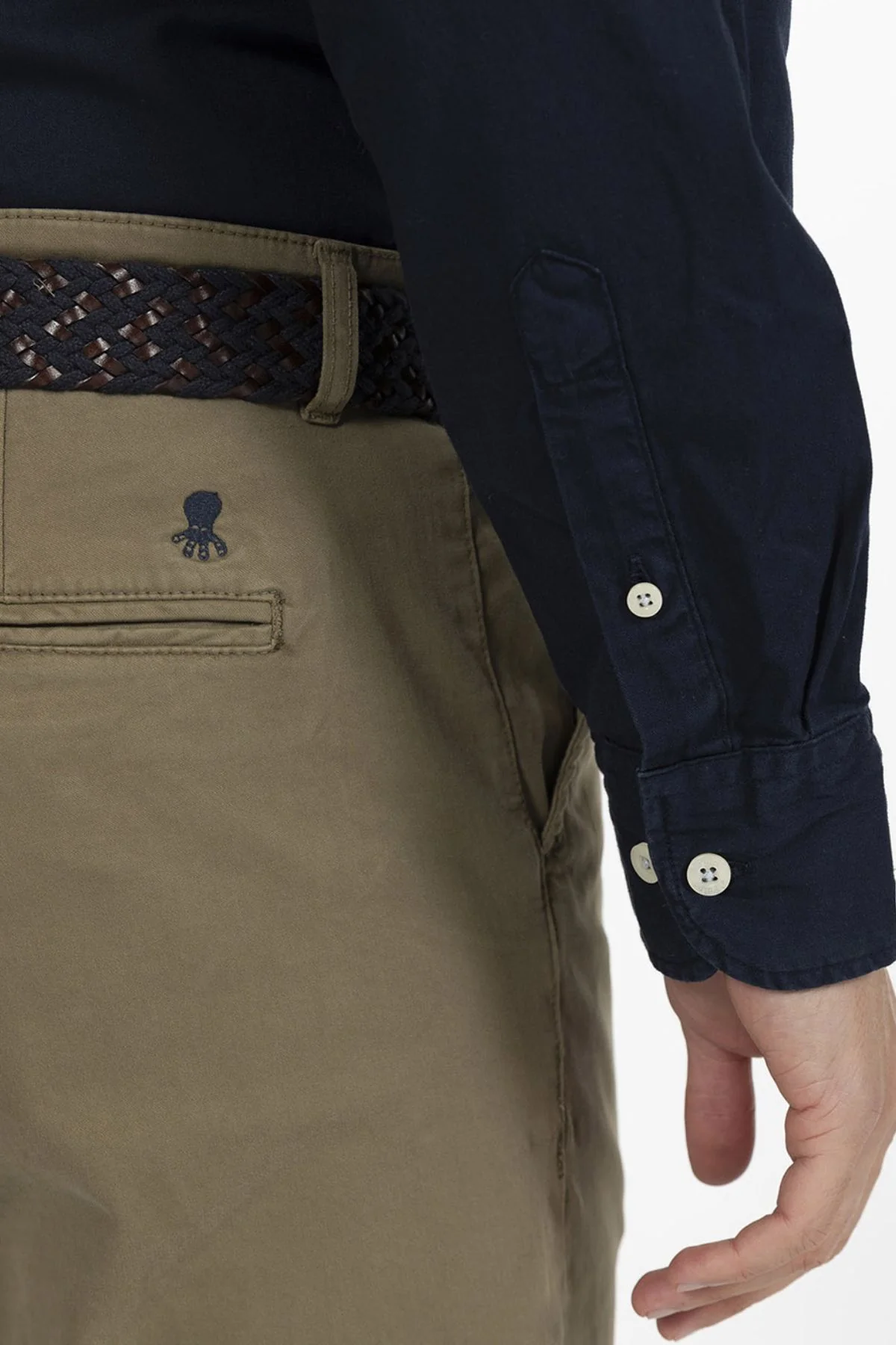 PANTALÓN CHINO VERDE KHAKI - Image 4