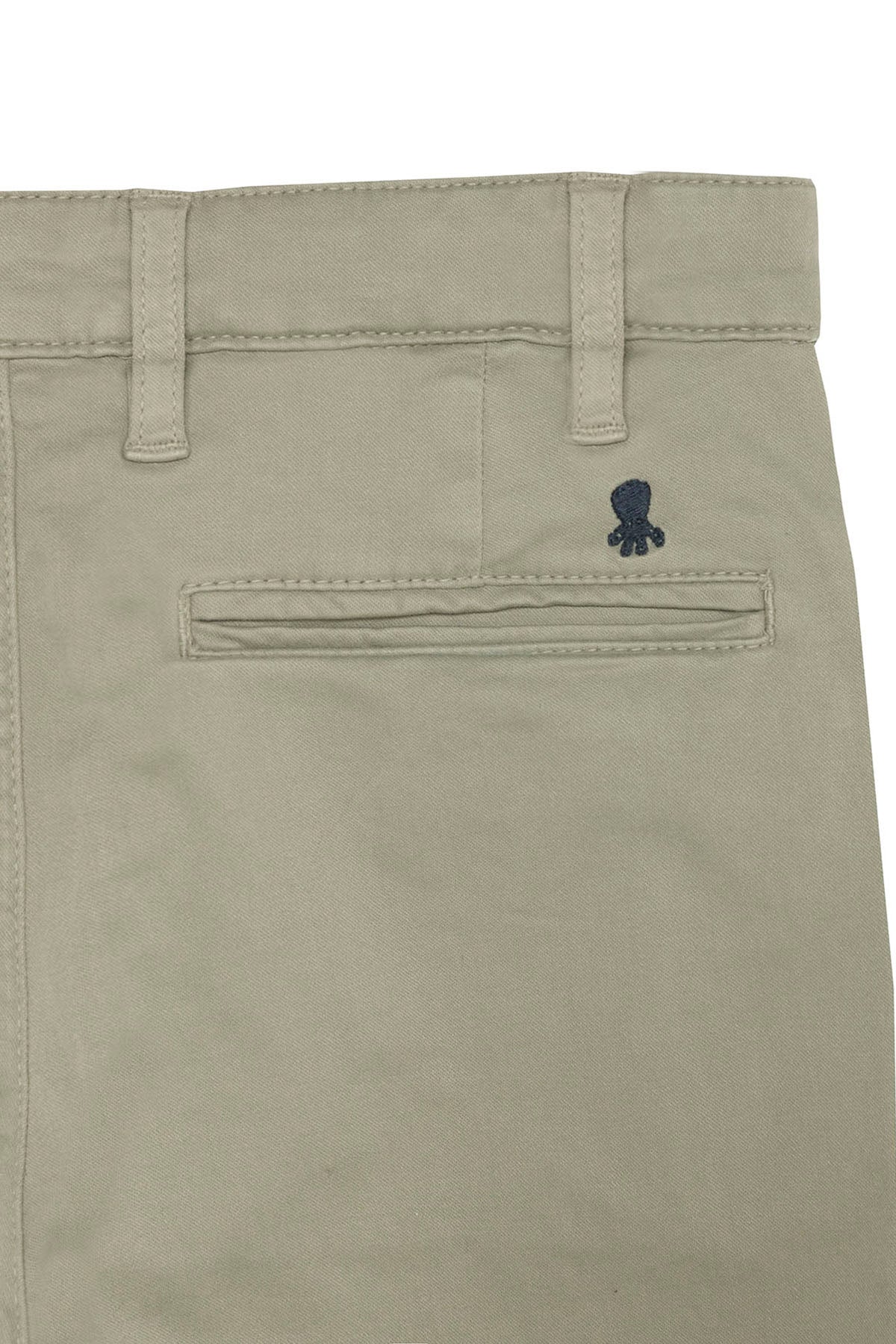 PANTALON NIÑO CHINO SATIN VERDE DELAVÉ - Image 4