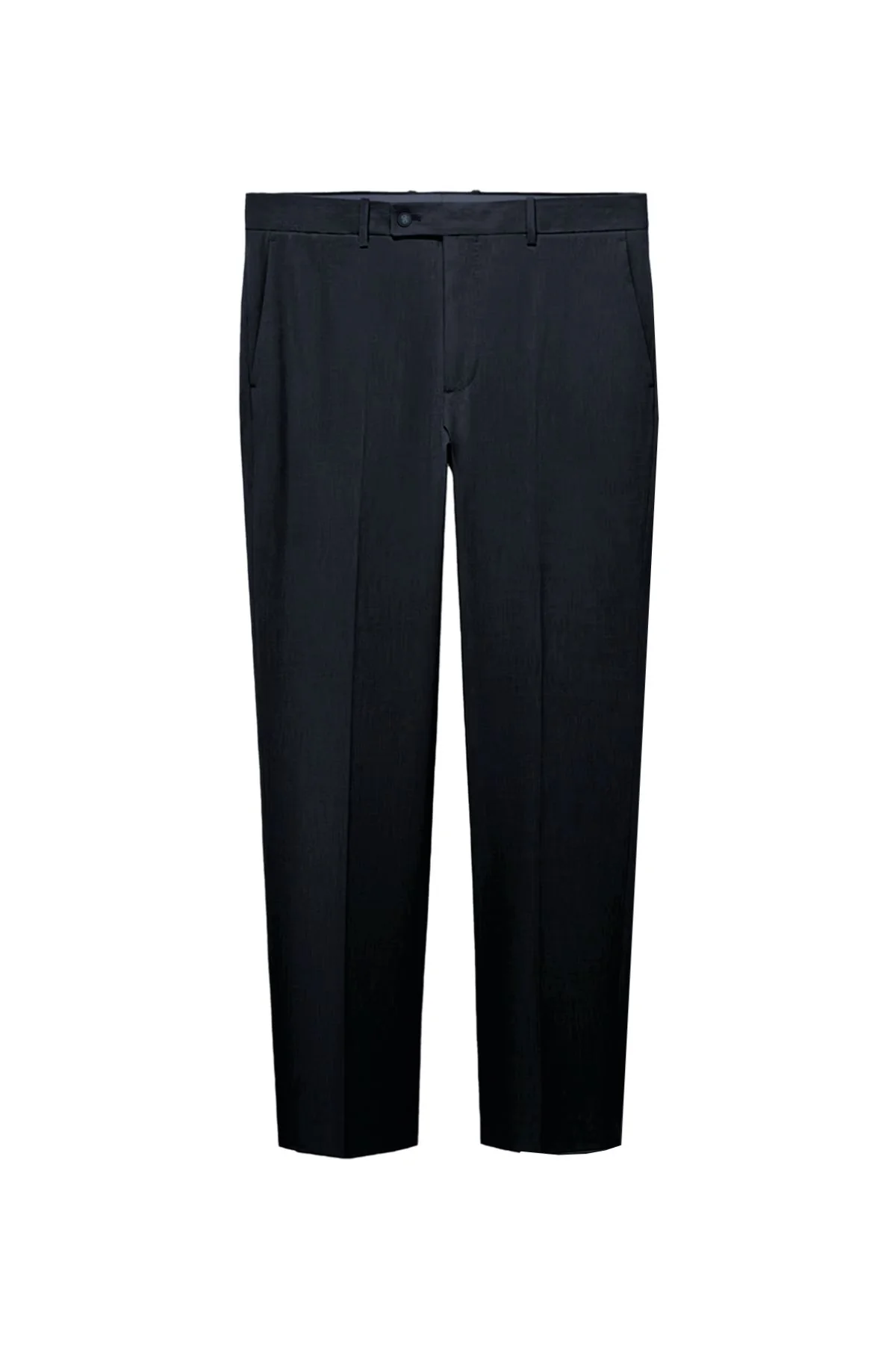 PANTALON TRAJE CON LANA AZUL MARINO