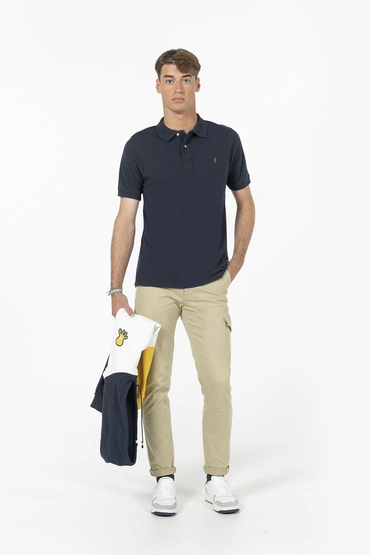 POLO BASIC LOGO AZUL MARINO - Image 5
