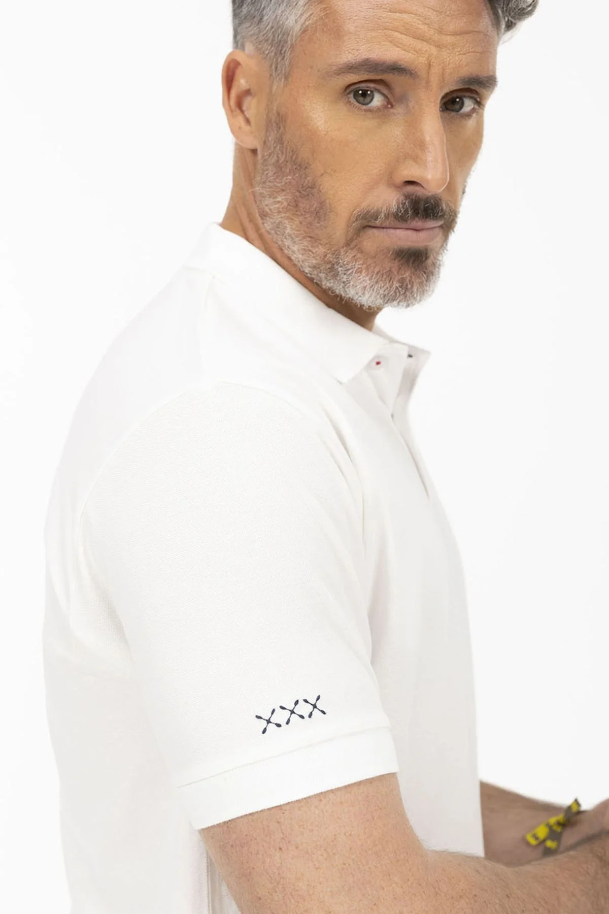 POLO BASIC LOGO BLANCO - Image 4