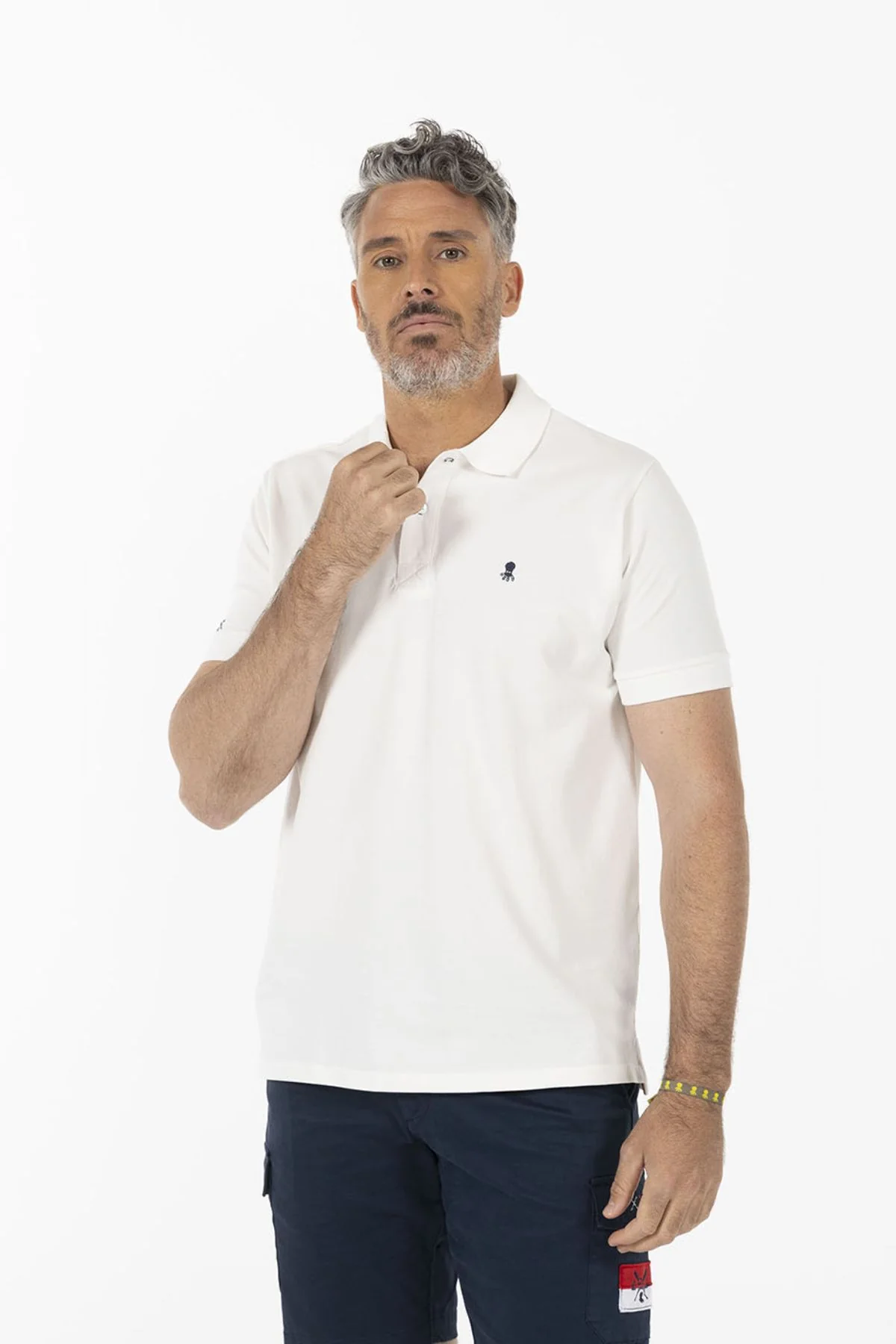 POLO BASIC LOGO BLANCO - Image 5