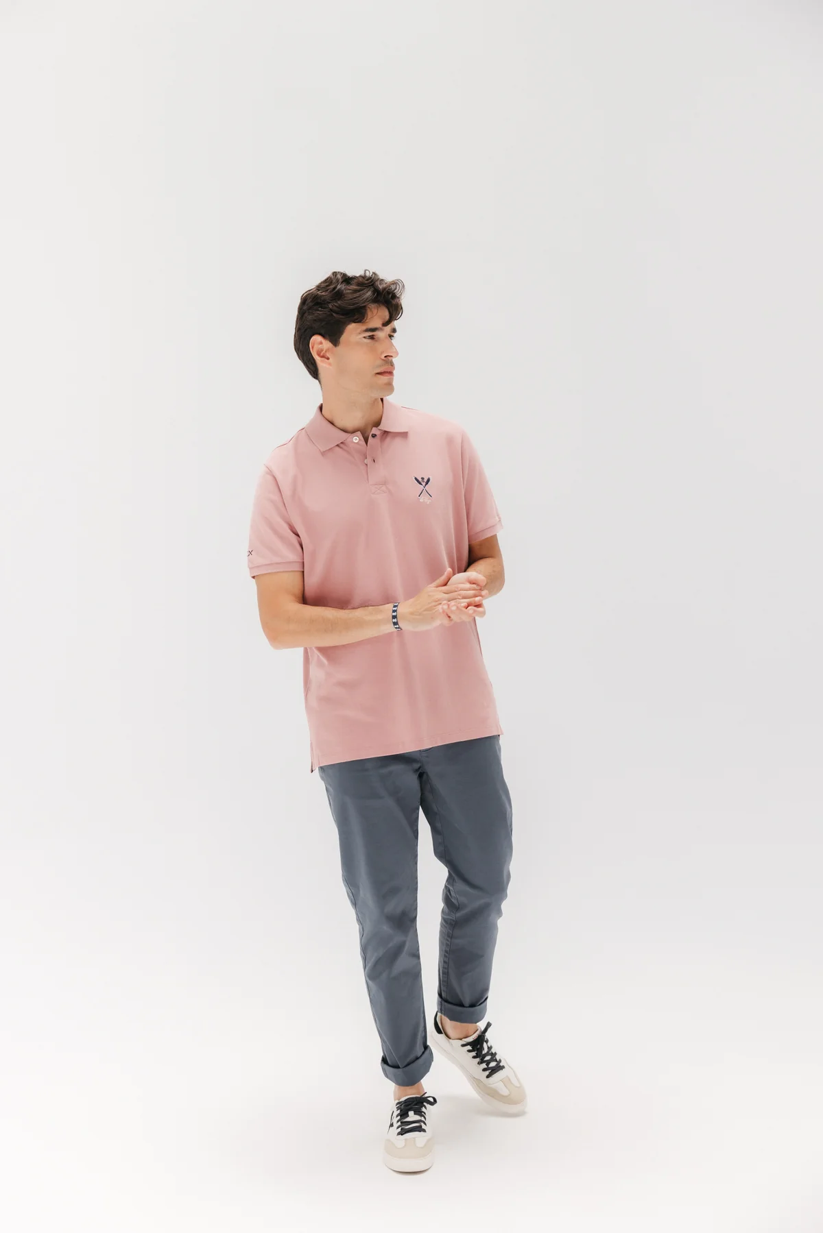 POLO LAVADO PALAS DIBUJADAS ROSA PIEDRA - Image 5