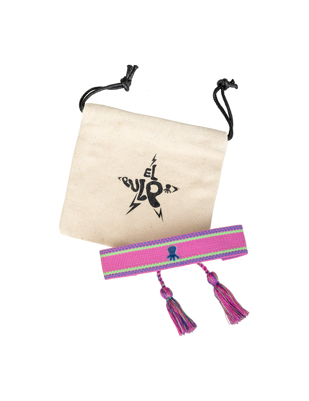 PULSERA TEJIDO PINKY PROMISE FUCSIA - Image 2