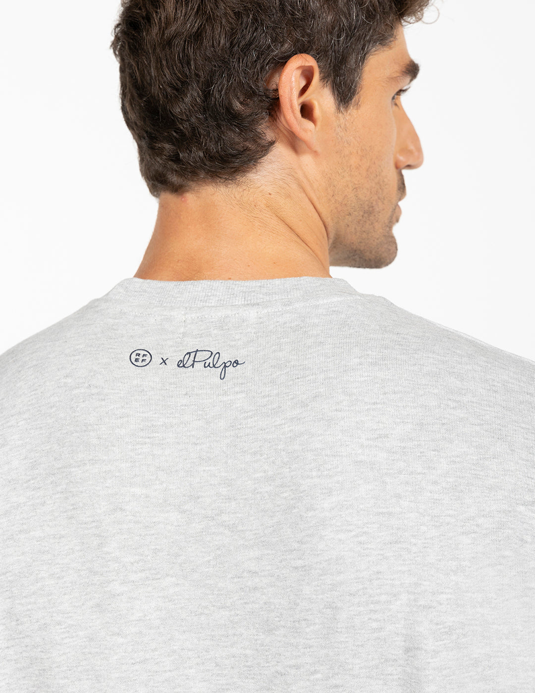 SUDADERA BASIC RFEF GRIS VIGORÉ - Image 4