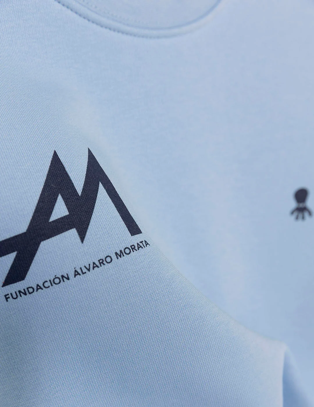 SUDADERA ESTAMPADO FUNDACIÓN ÁLVARO MORATA AZUL CLARO - Image 4