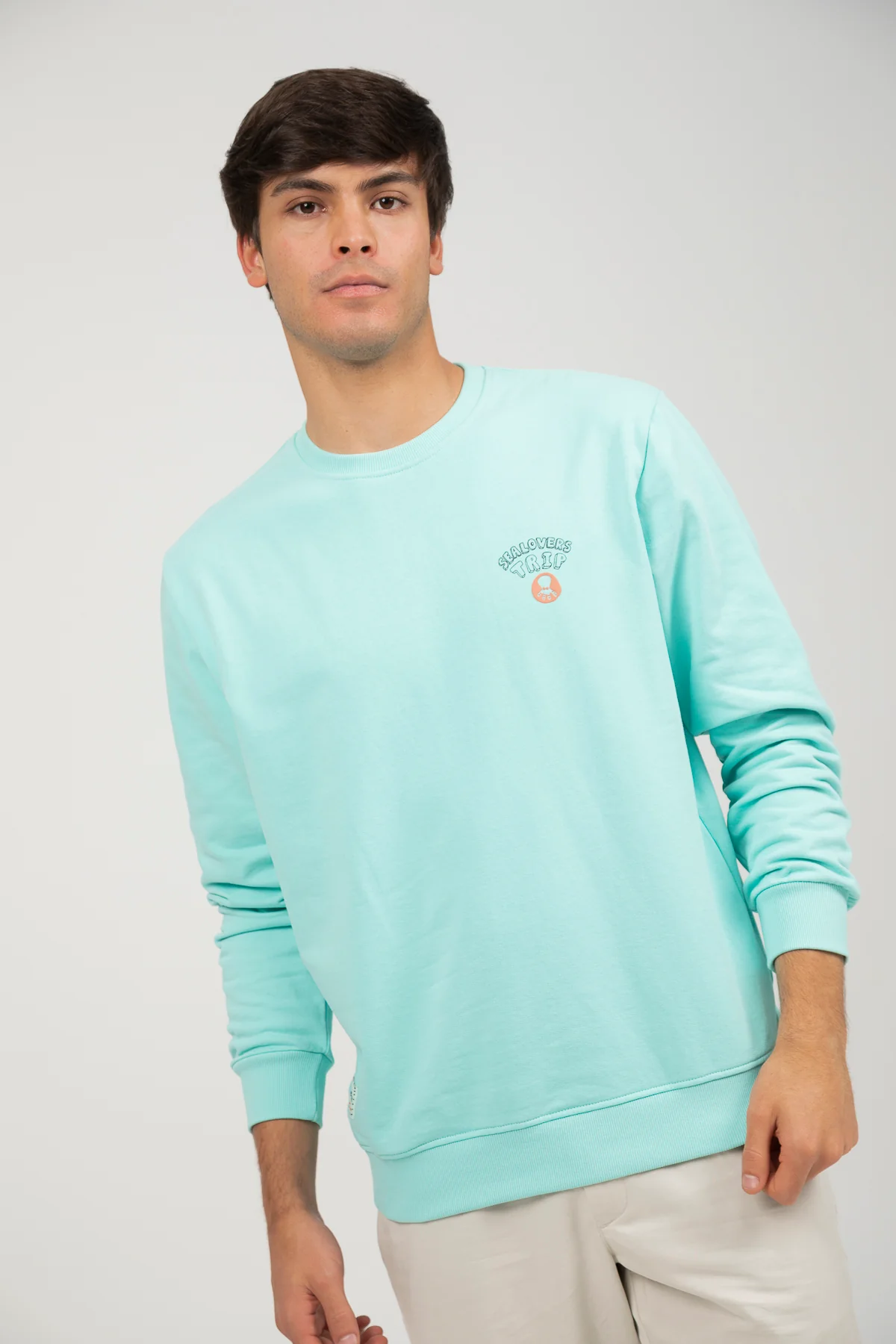 Sudadera estampado sealovers van roadtrip verde agua - Image 2