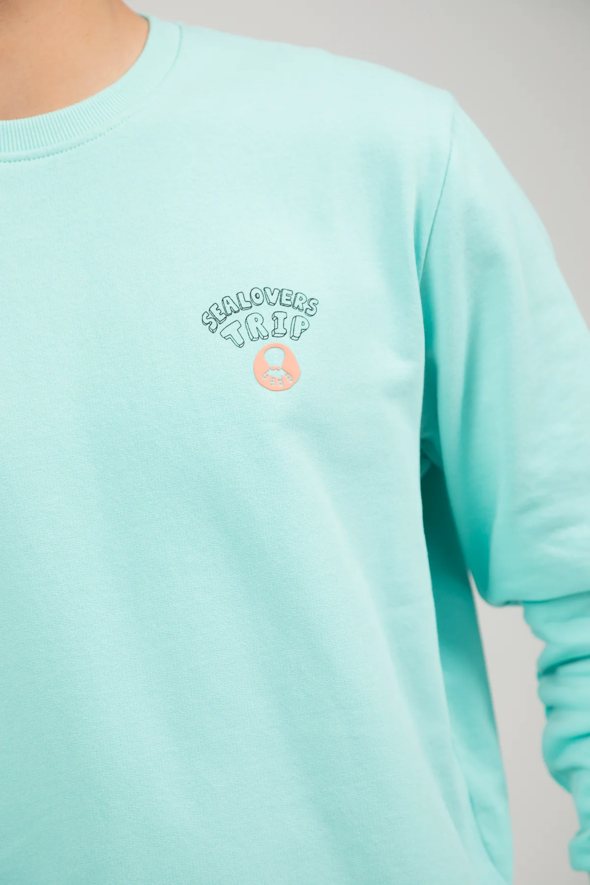 Sudadera estampado sealovers van roadtrip verde agua - Image 4