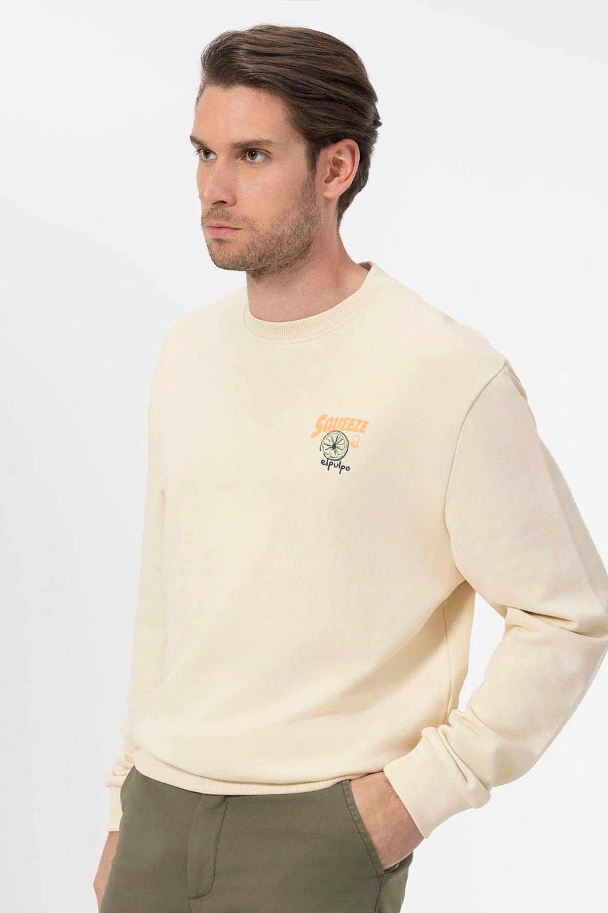SUDADERA ESTAMPADO SQUEEZE BLANCO ROTO - Image 3