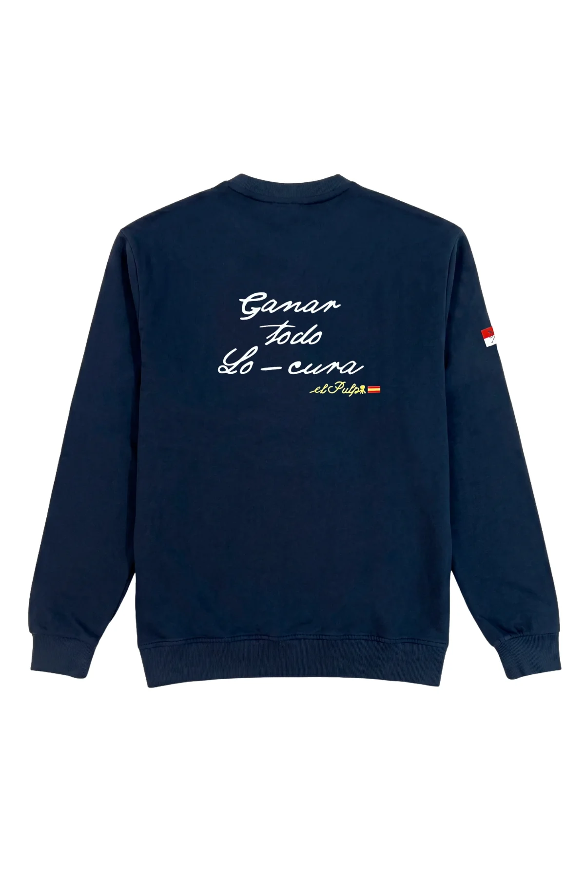 Sudadera ganar todo lo-cura azul marino