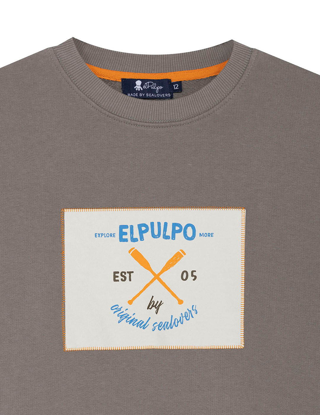 SUDADERA NIÑO ADVENTURE CREW ANTRACITA - Image 2