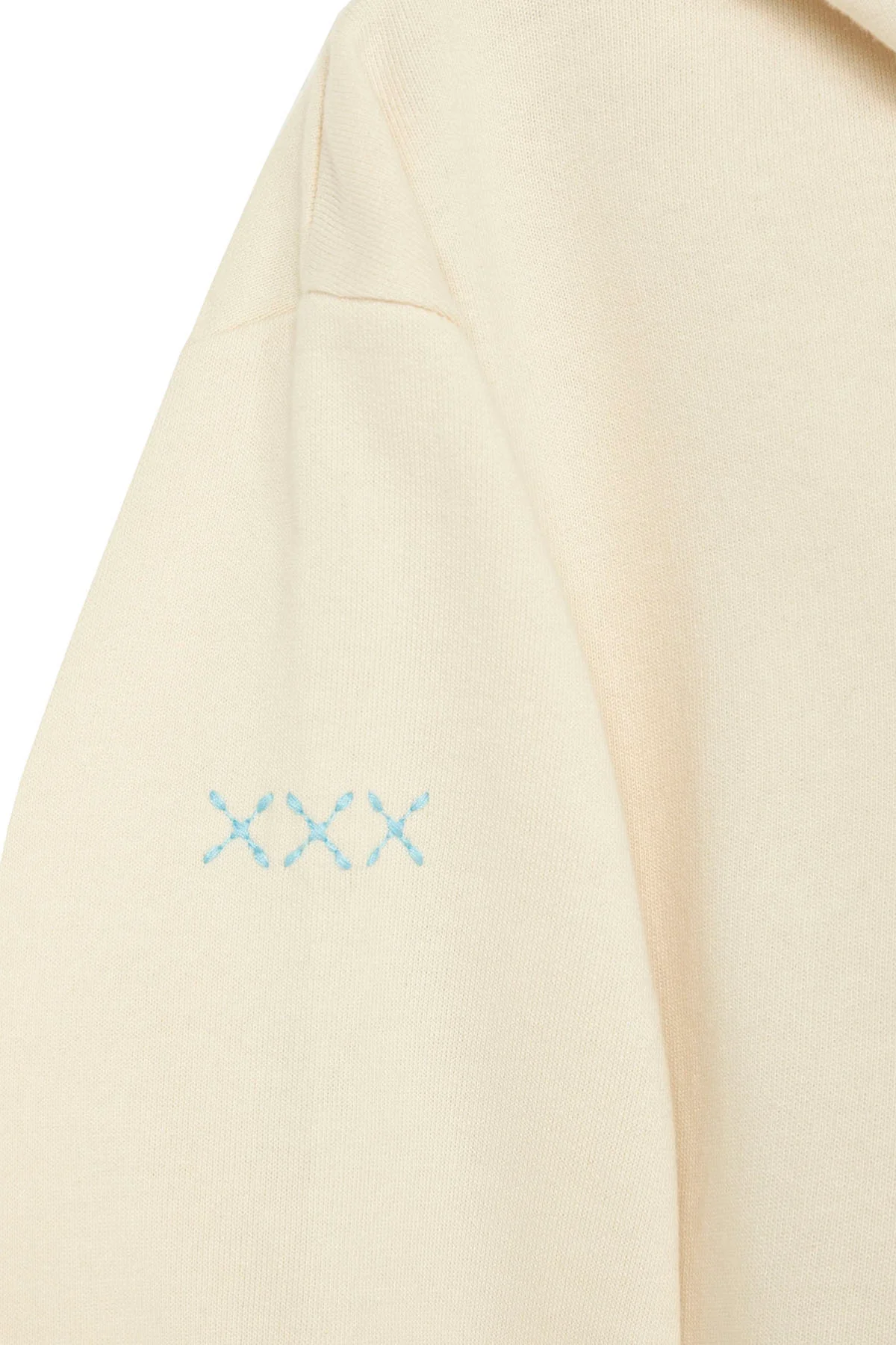 SUDADERA NIÑO CAPUCHA ESTAMPADO FRESH MARKET BLANCO ROTO - Image 4