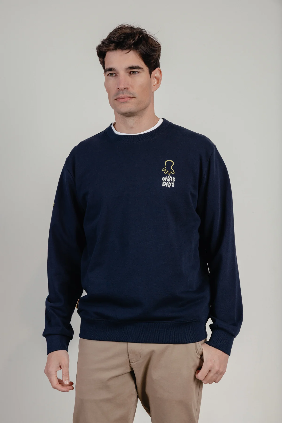 Sudadera oasis day´s azul marino - Image 2