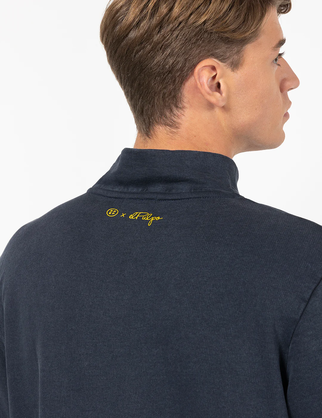 SUDADERA PERKINS RFEF PARCHE MARINO DELAVÉ - Image 4