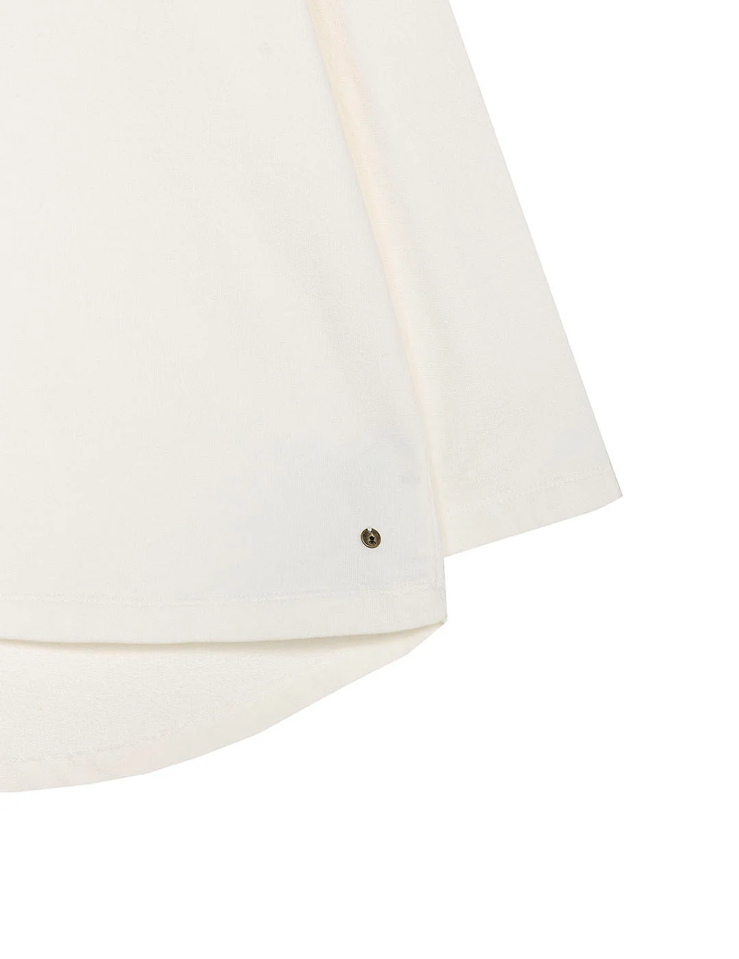 SUDADERA TEEN LAVADA COLOR STAR BLANCO ROTO - Image 5