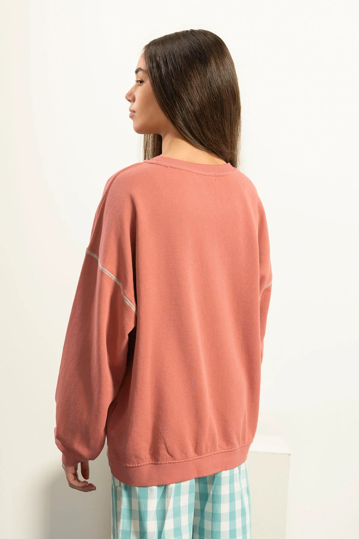 SUDADERA TEEN LAVADA GIRL YOU GOT THIS CORAL - Image 8