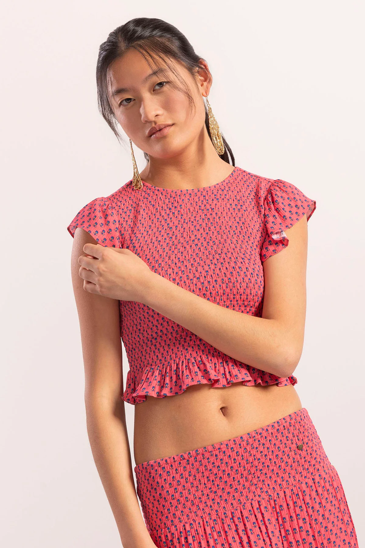 TOP TEEN GOMAS ESTAMPADO TULIPÁN ROSA FLAMINGO - Image 2