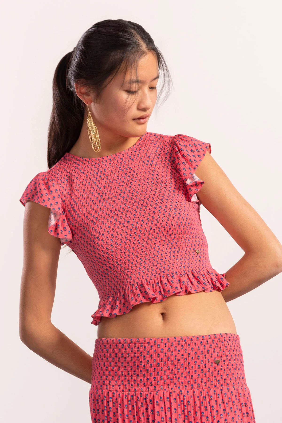 TOP TEEN GOMAS ESTAMPADO TULIPÁN ROSA FLAMINGO - Image 4
