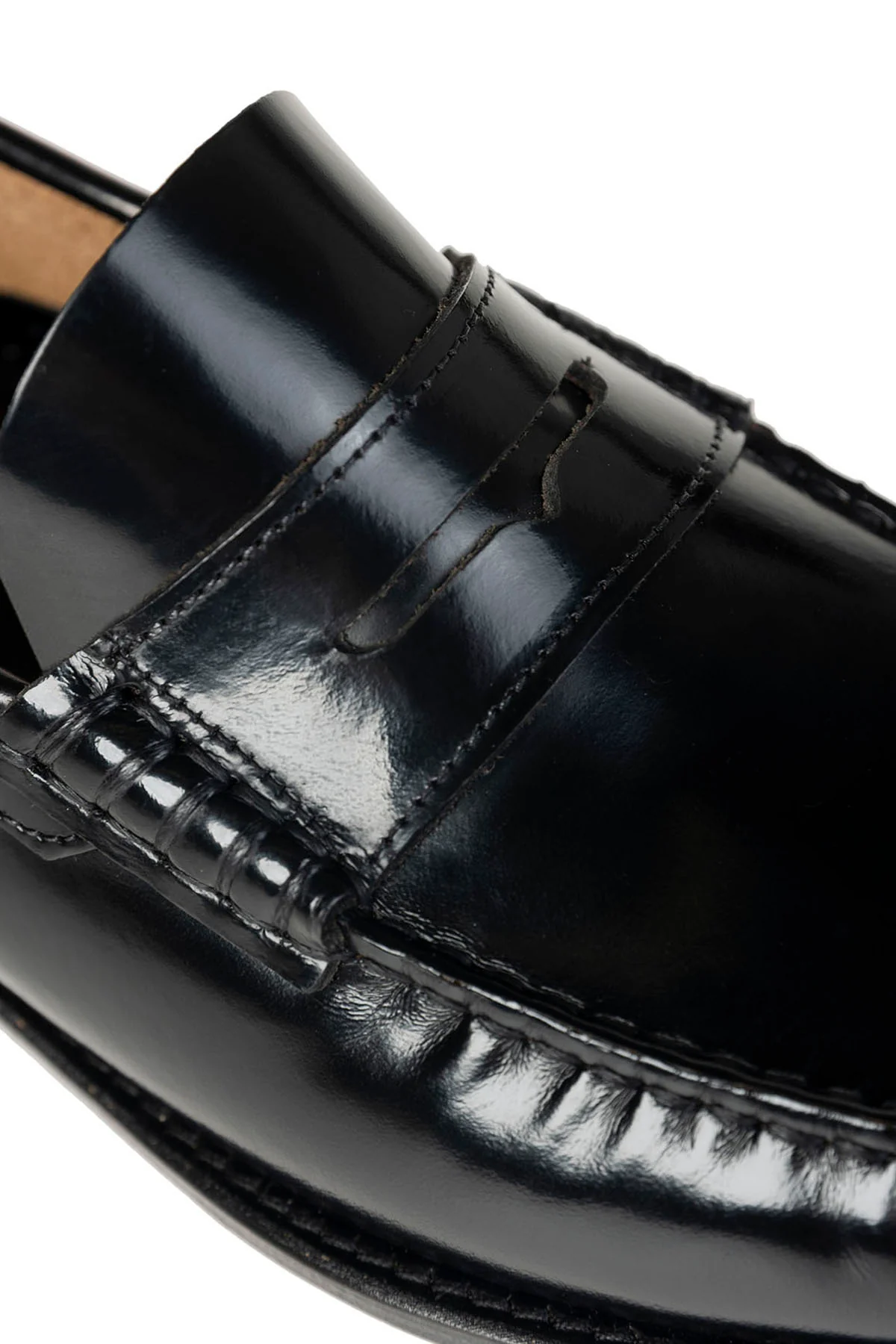 Zapato mocasín antifaz suela cuero negro - Image 5